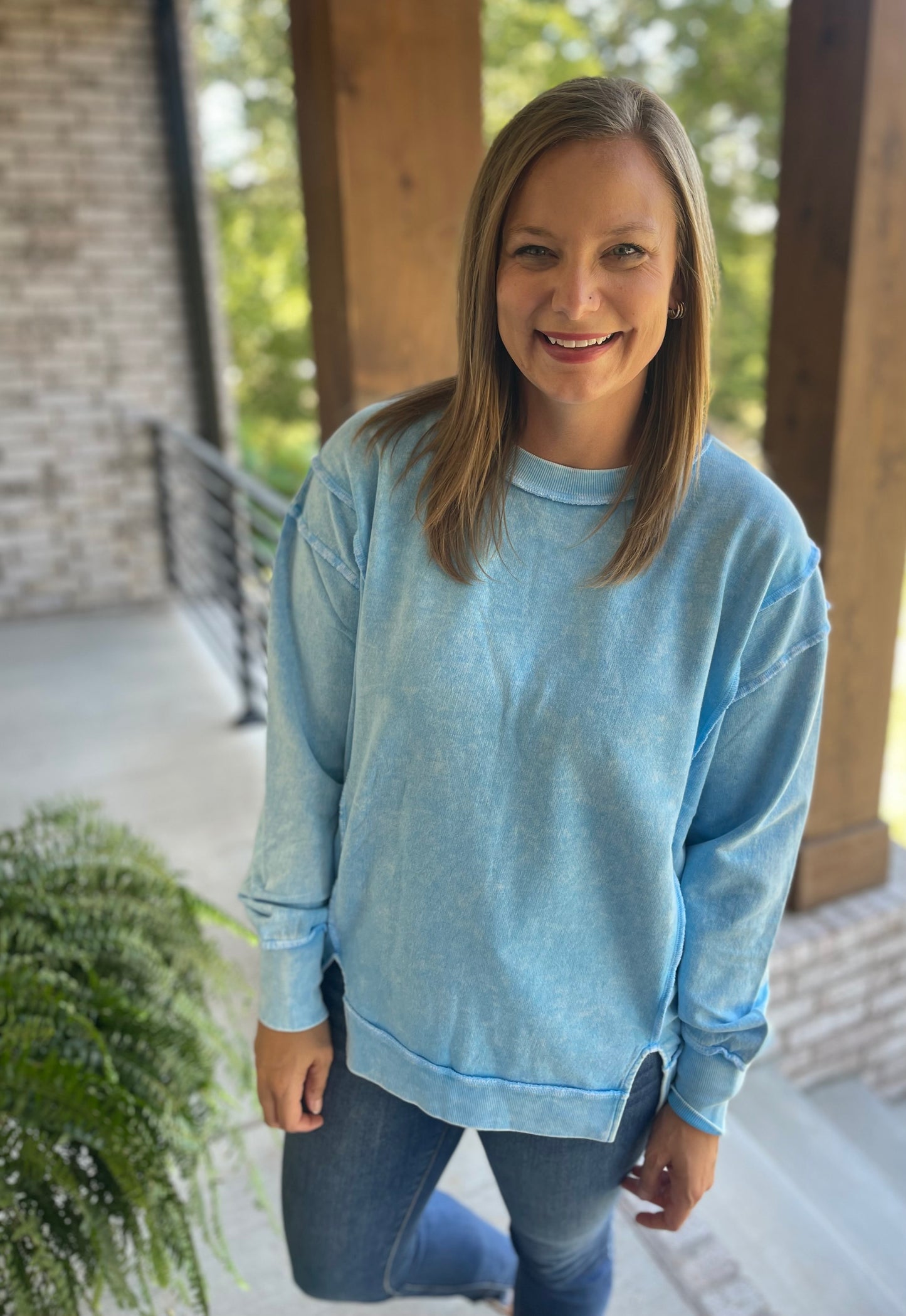 Washed Summer Sweatshirt