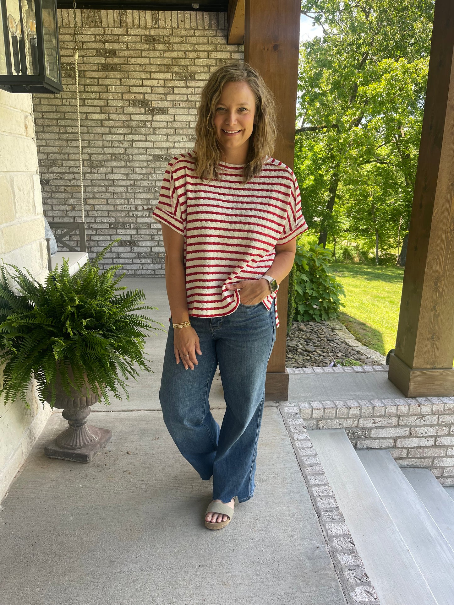 Freedom Stripe Top