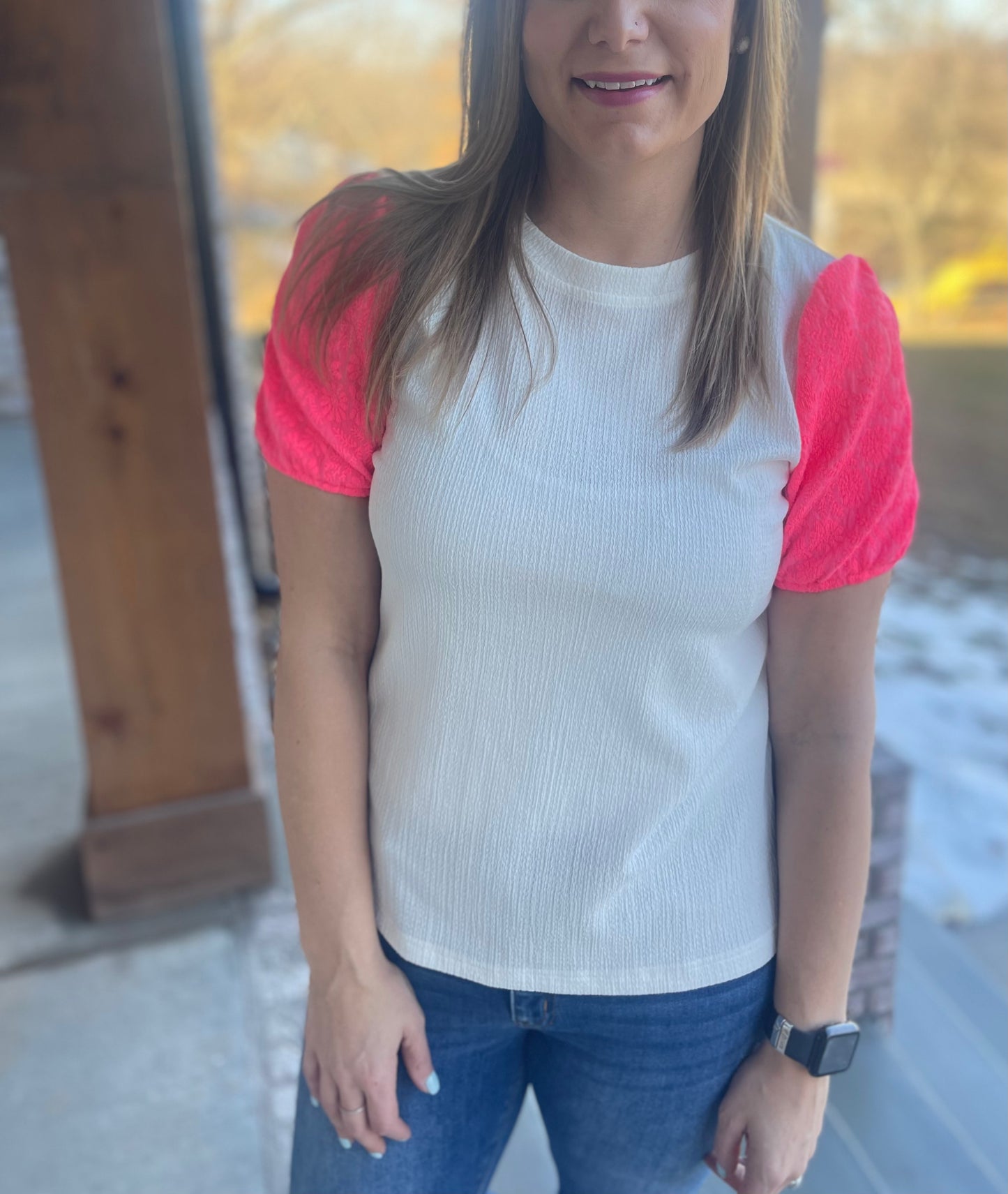 Courtland texture top