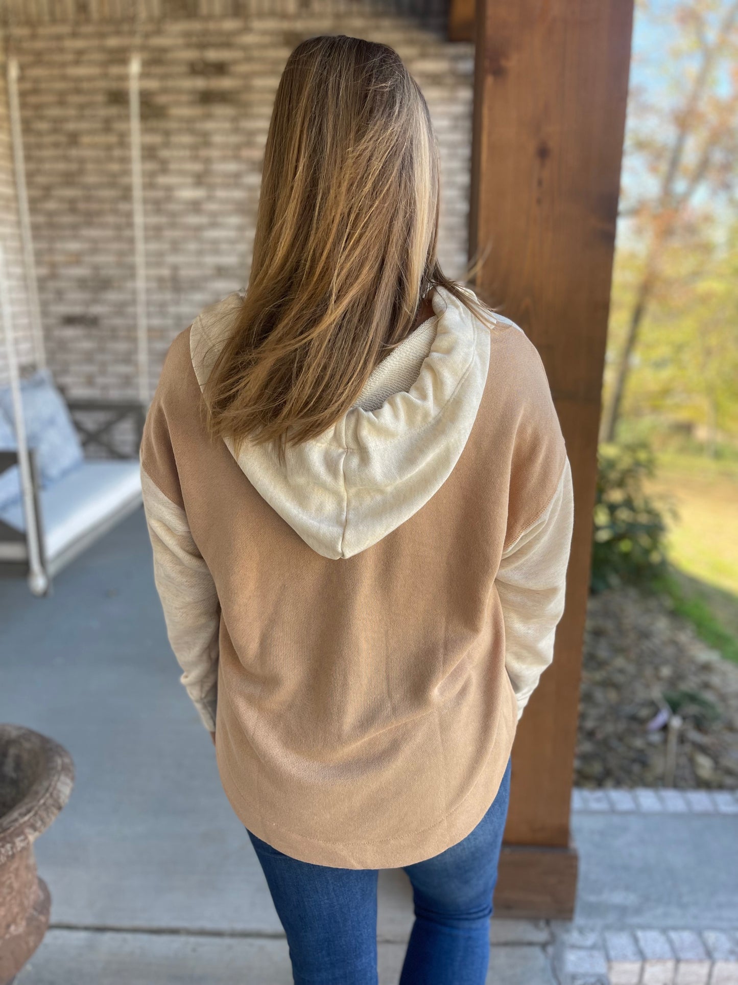 Hooded Neutral top
