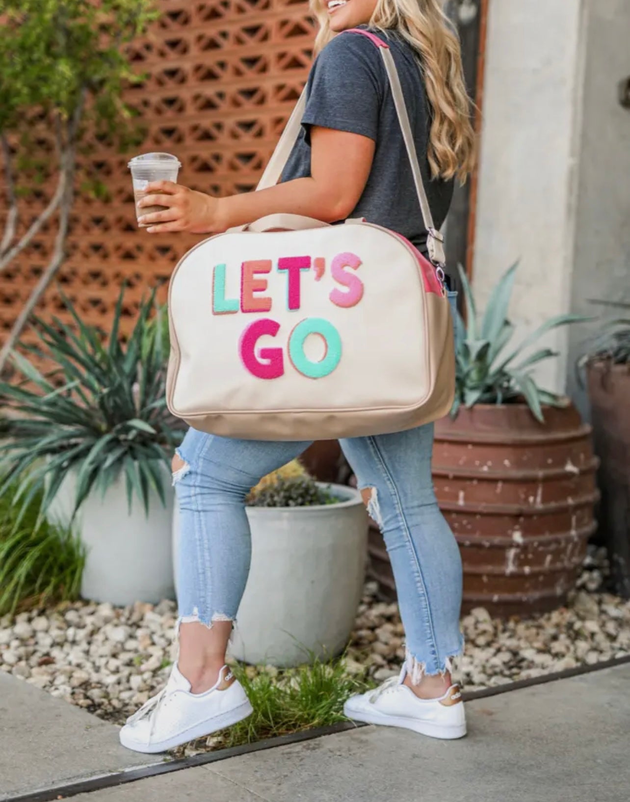 Lets Go Weekender bag