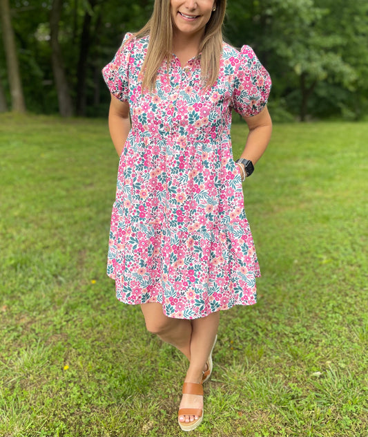 Amelia Floral Dress