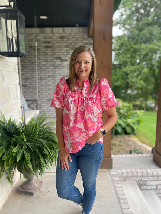Floral Maven Top