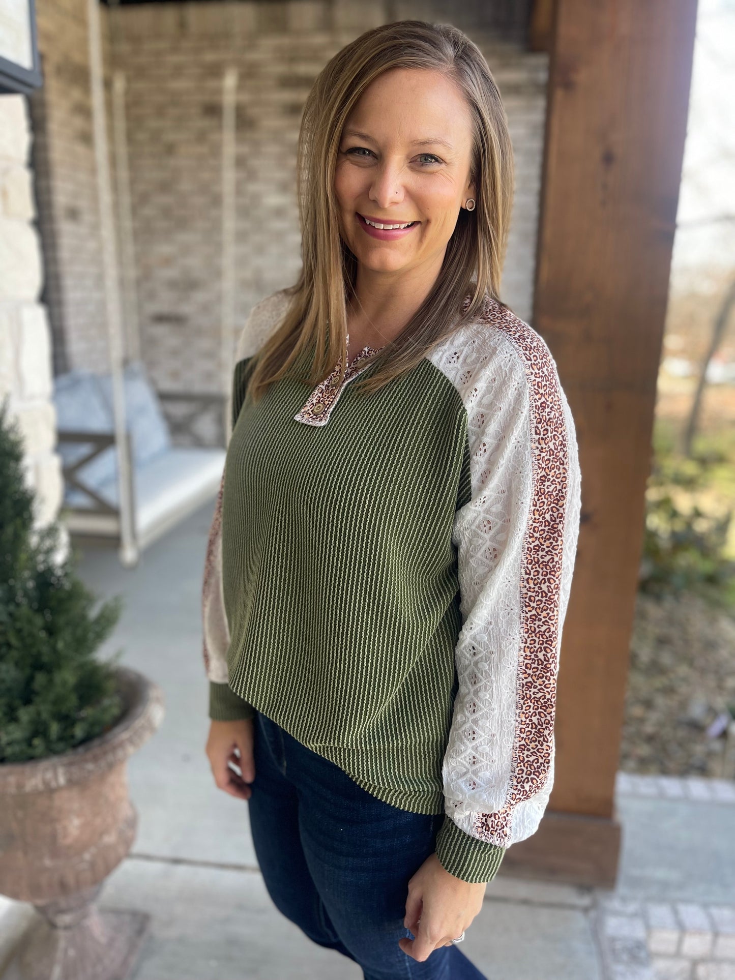 Olive Gracie Top