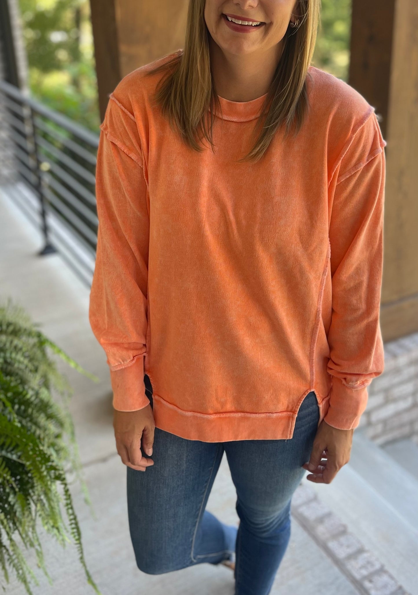 Washed Summer Sweatshirt