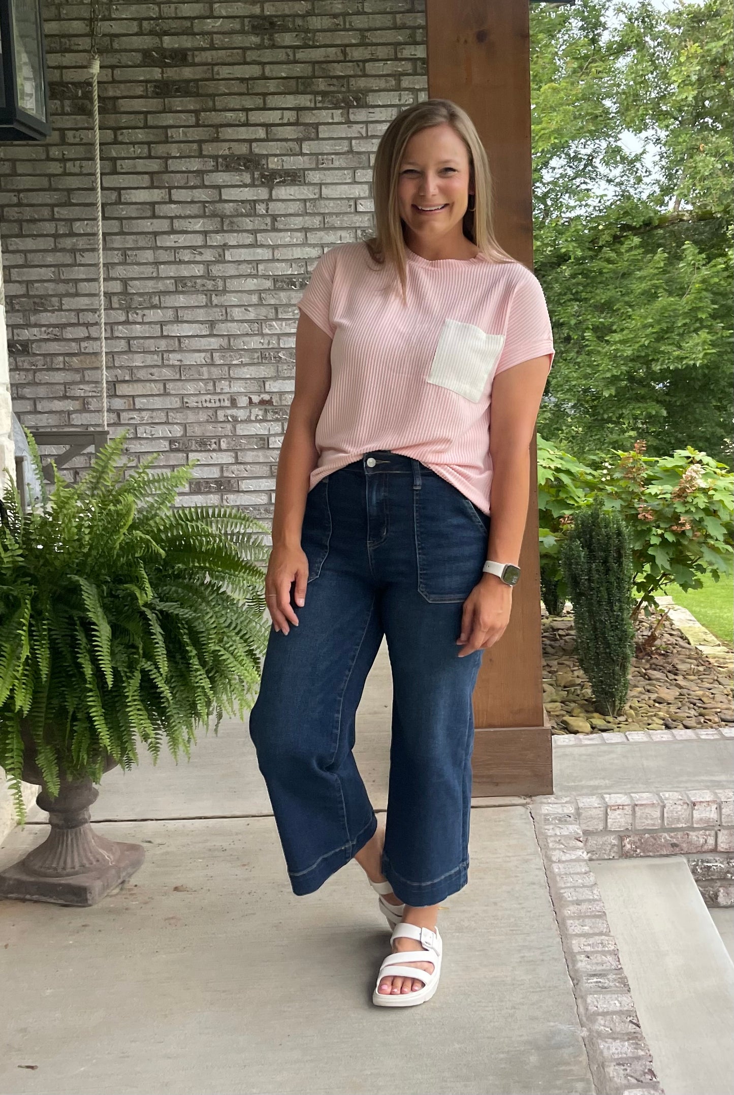Madison Crop Denim