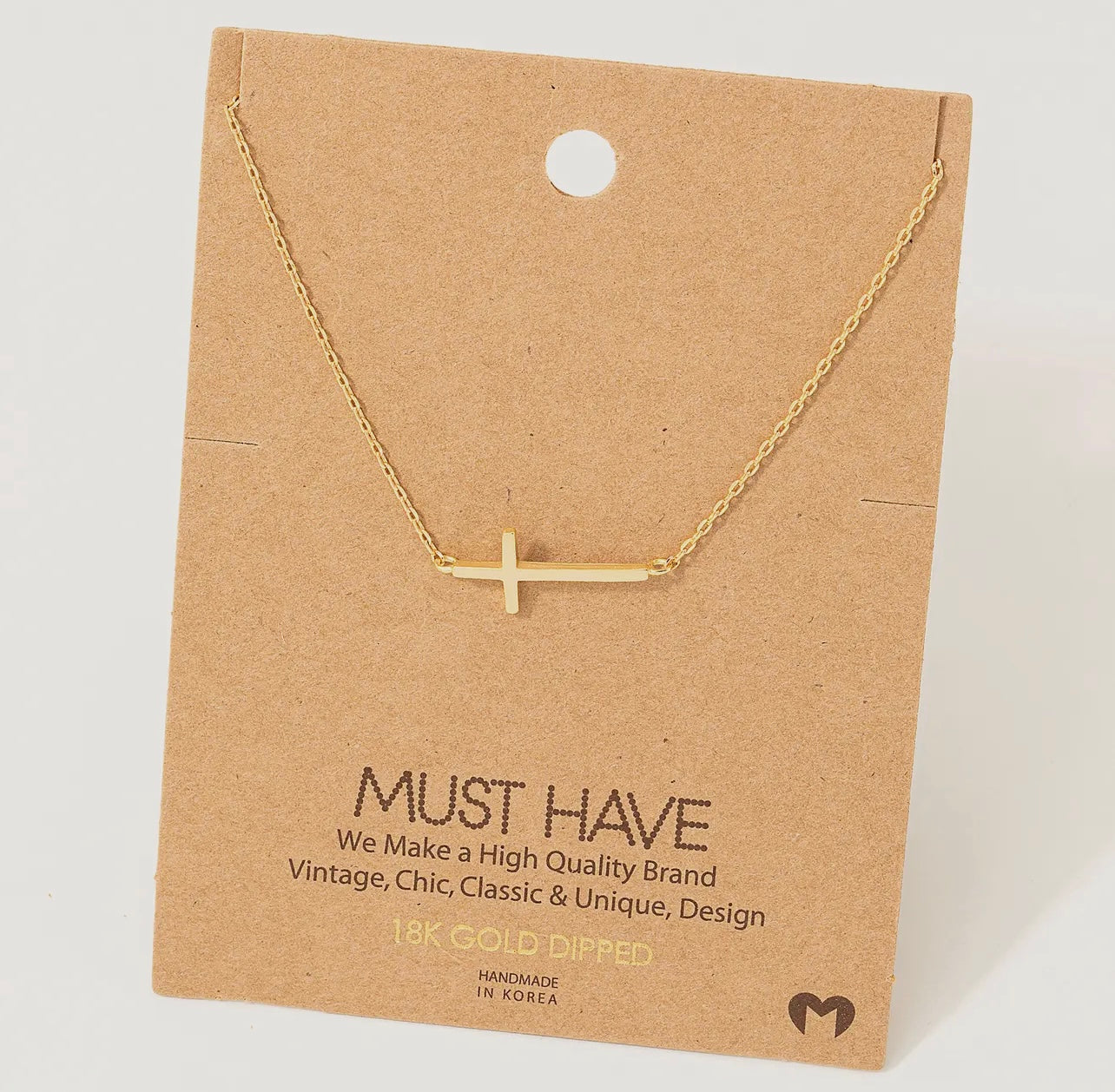 Cross Must Have Necklace