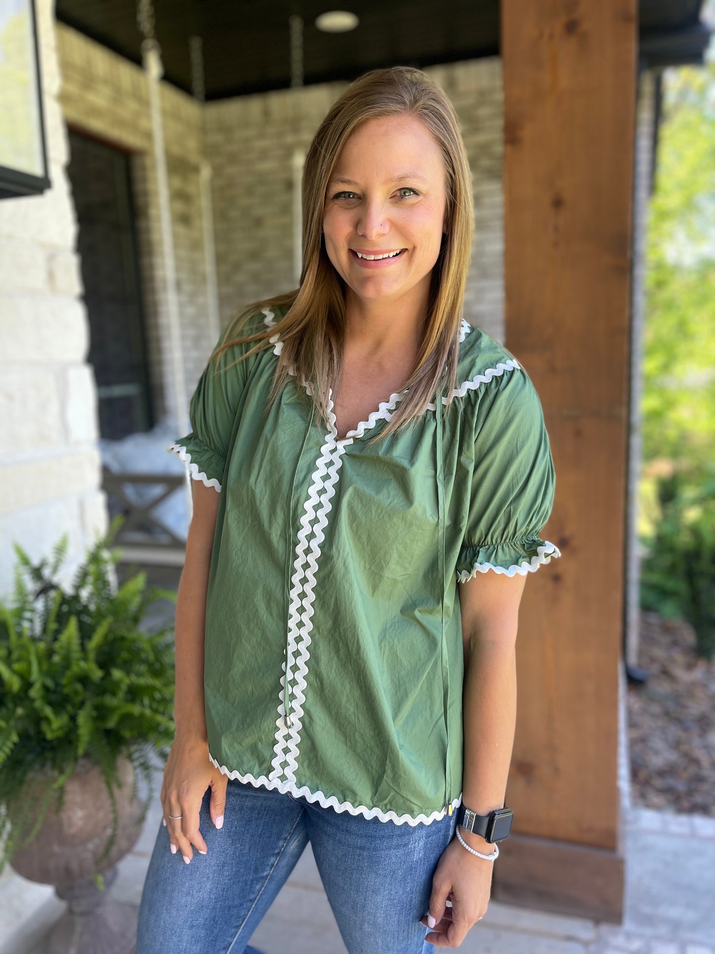 Hunter Mist Top