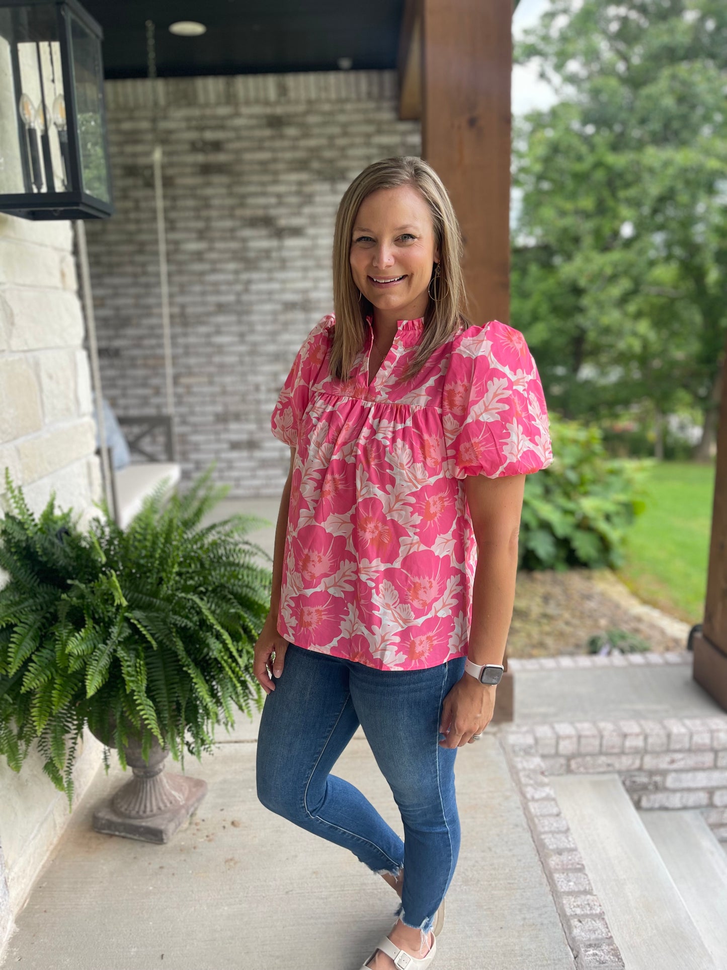 Floral Maven Top