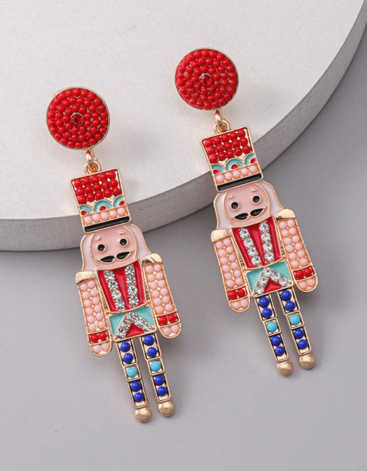 Nutcracker earrings