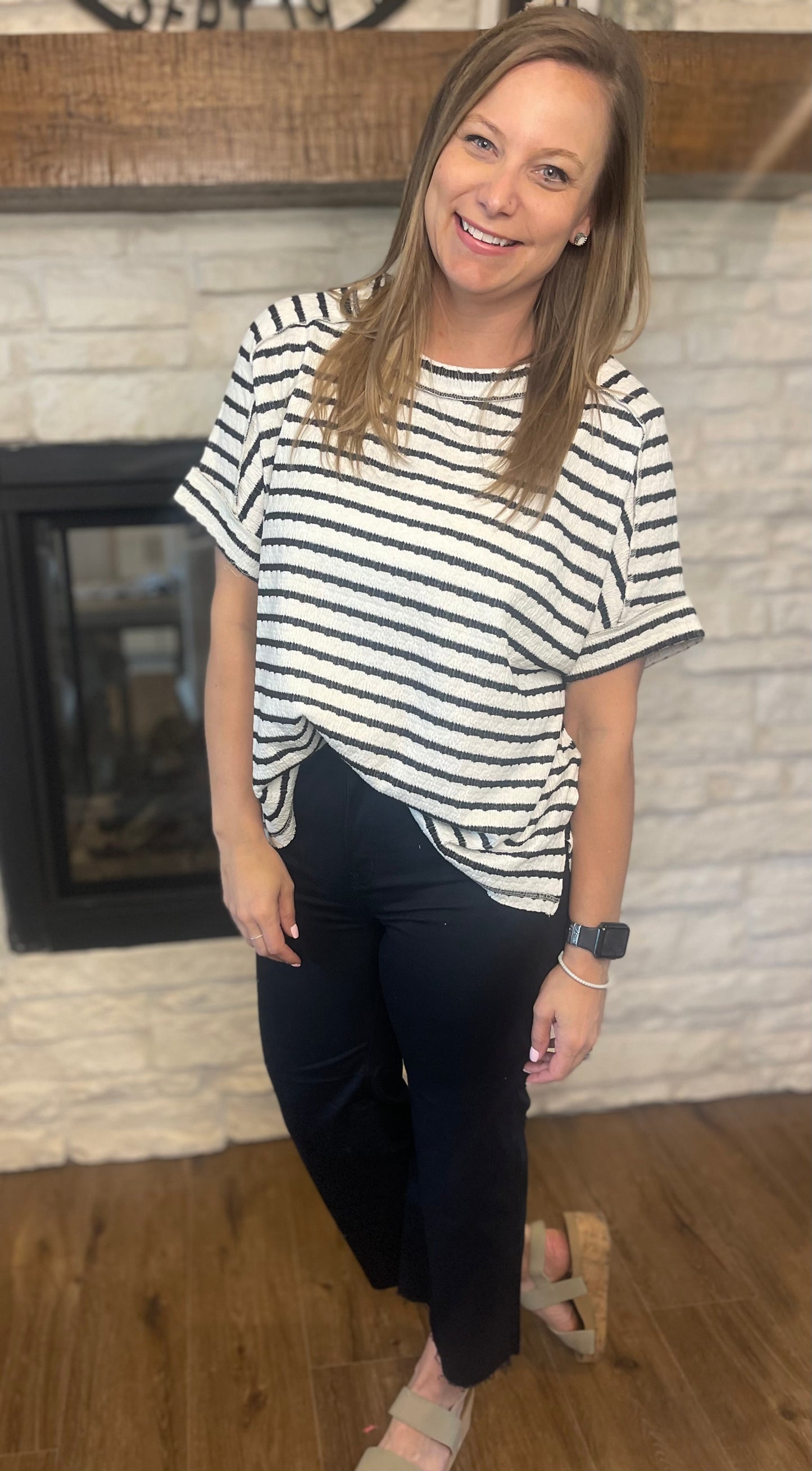 Black Zenana crop Jeans