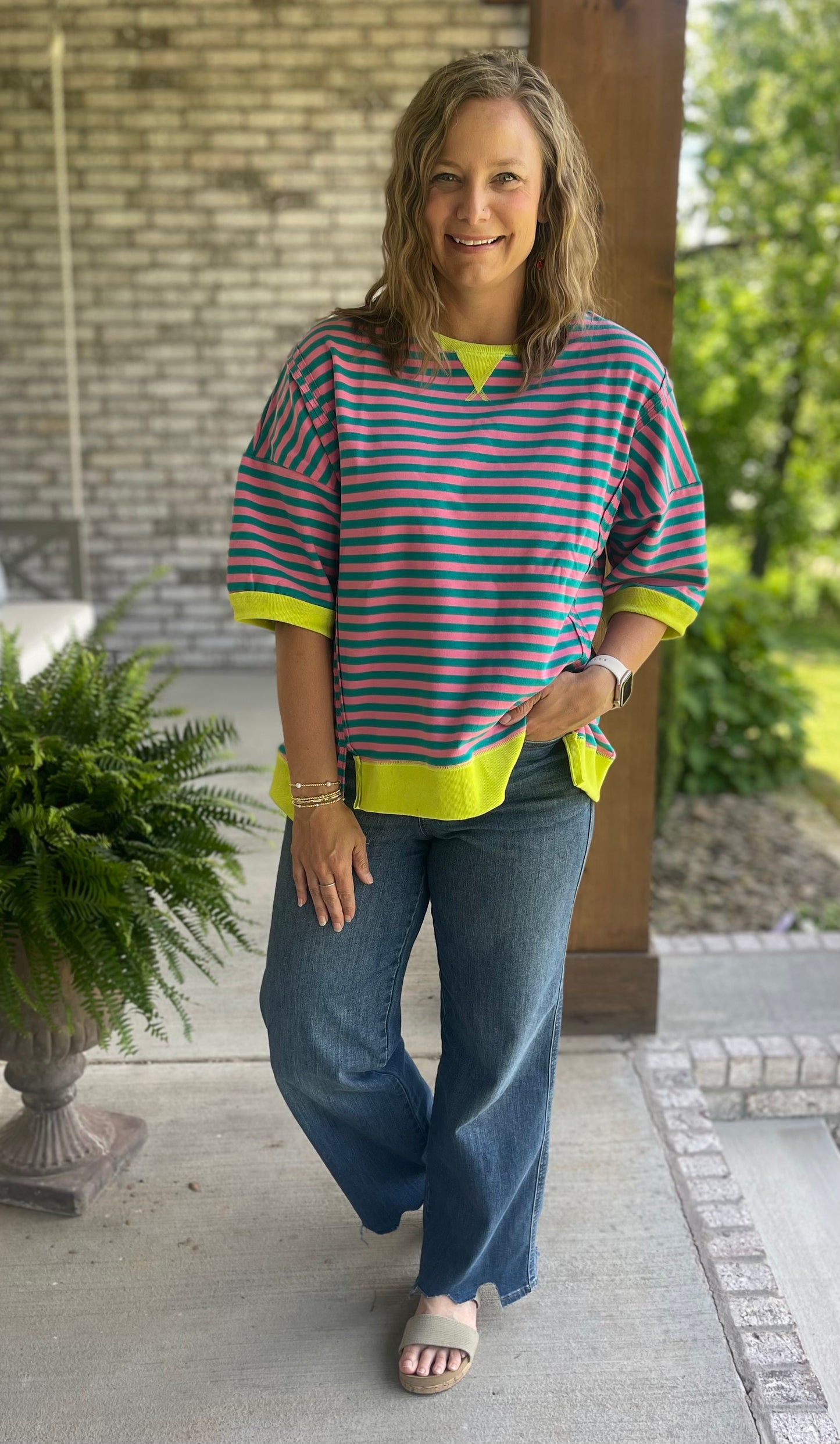 Sammy Stripe Top