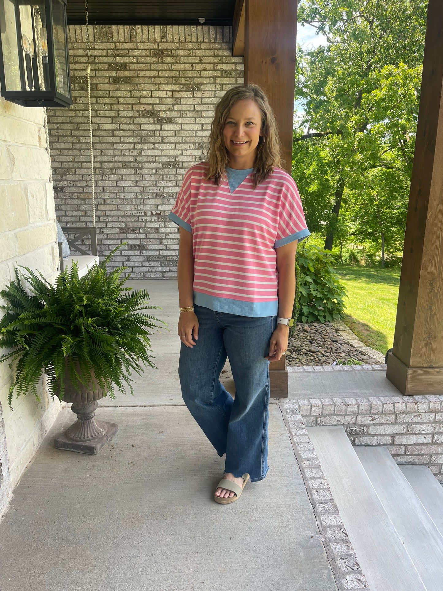 Salem stripe Top