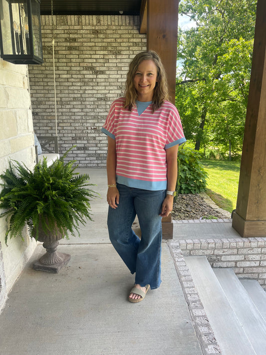 Salem stripe Top