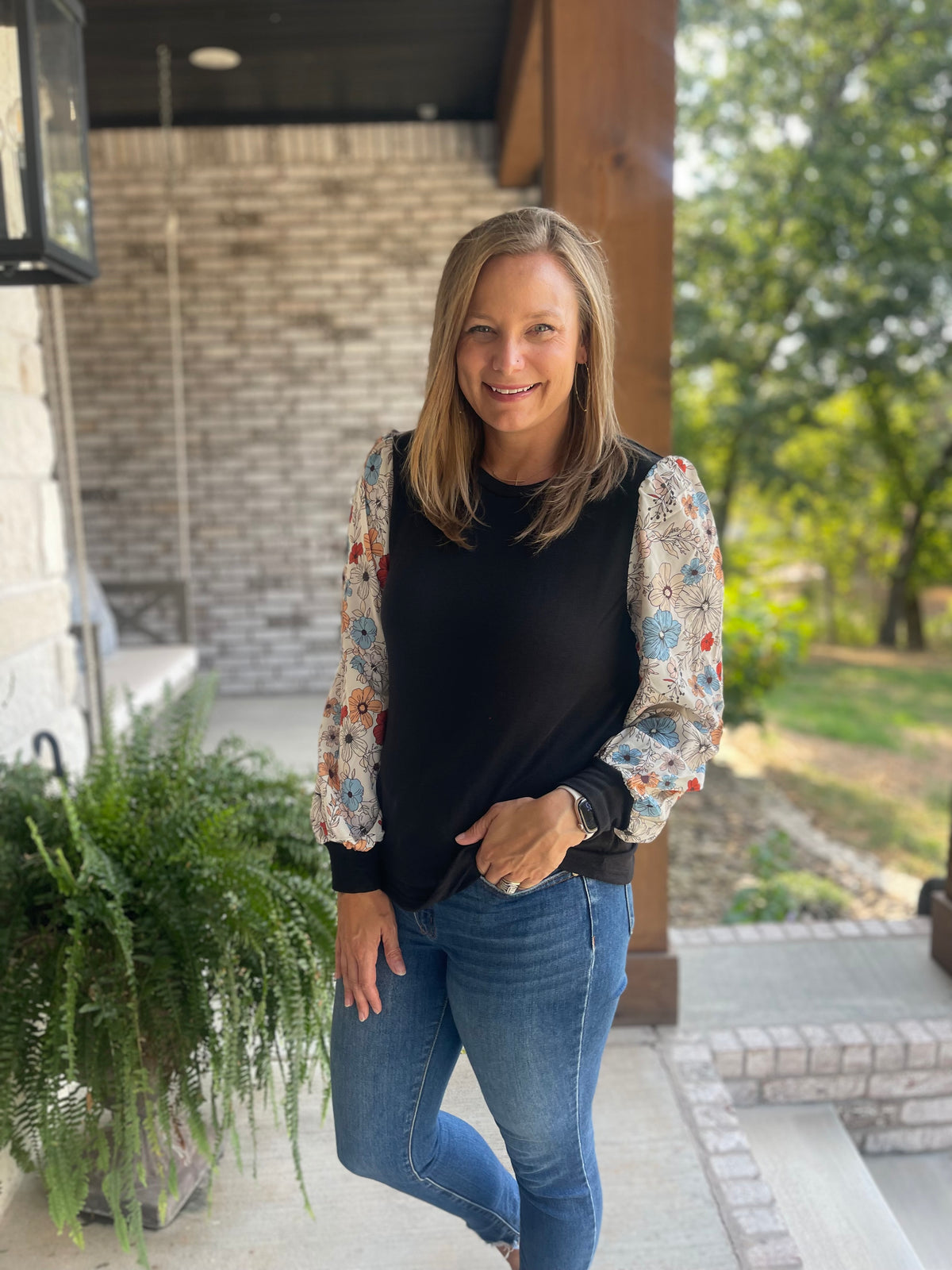 Floral Rosie Top