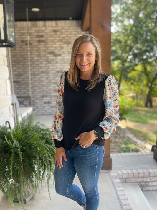 Floral Rosie Top