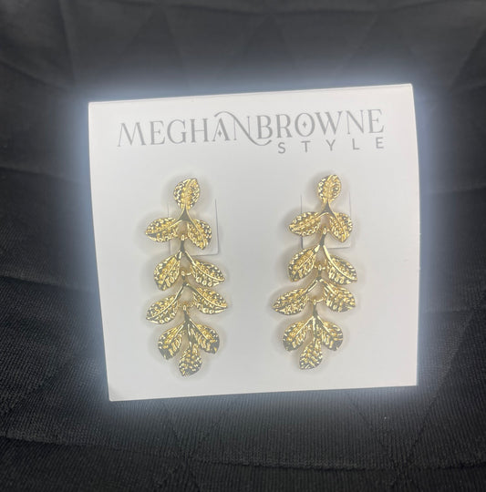 Raja Leaf Earrings