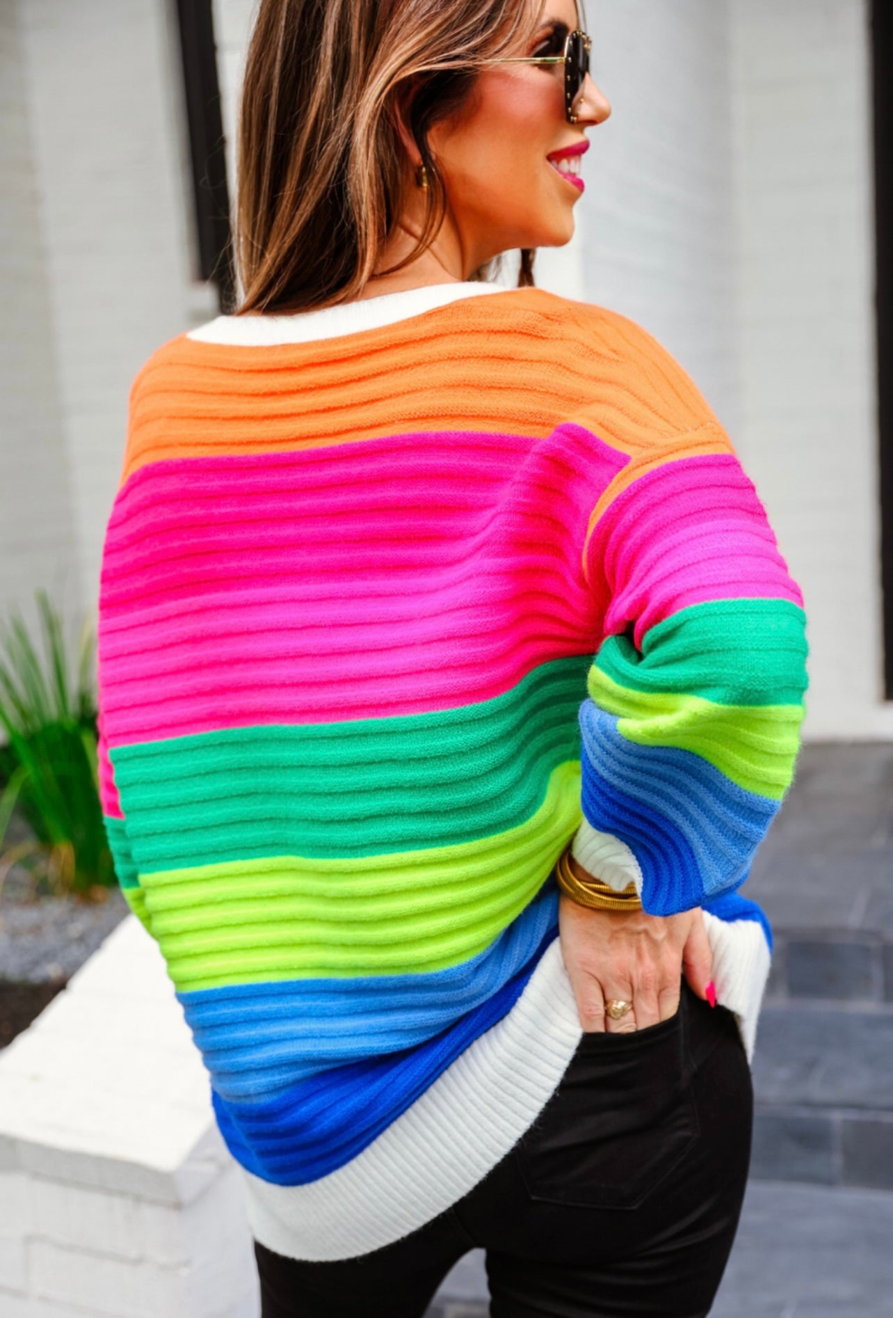 Rainbow Jess Lea cardigan