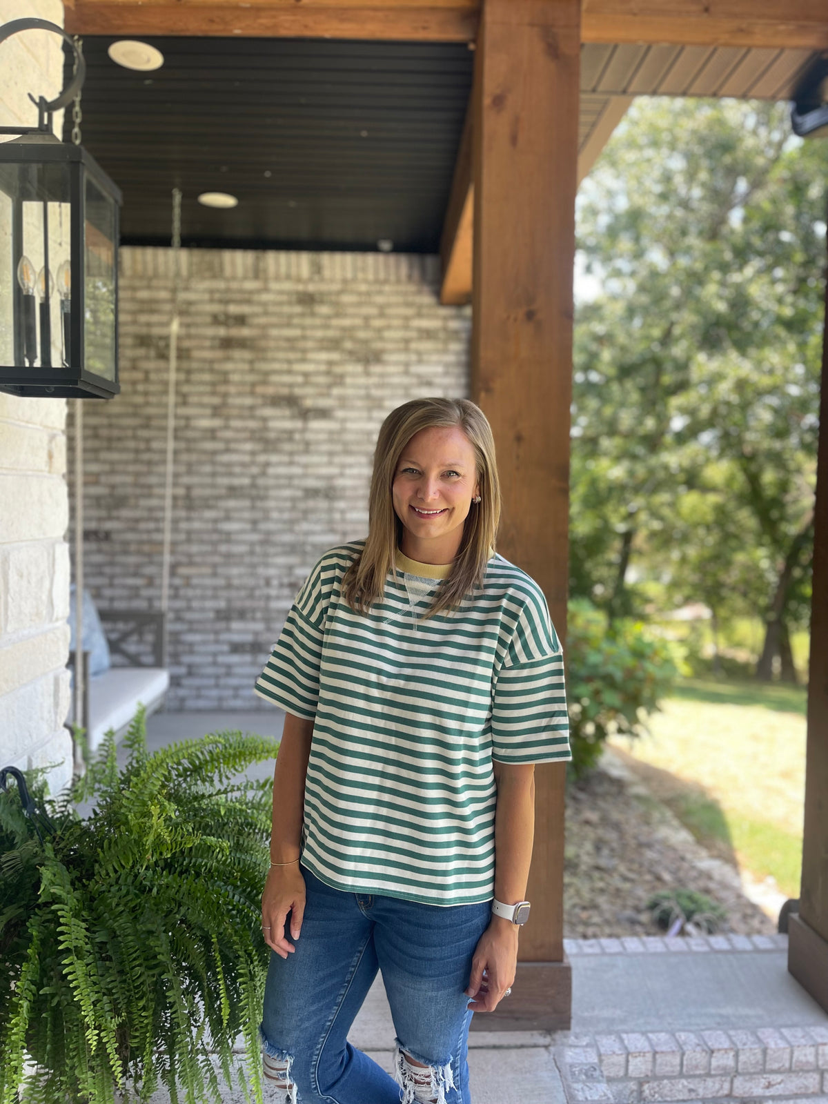 Bee Stripe Tee