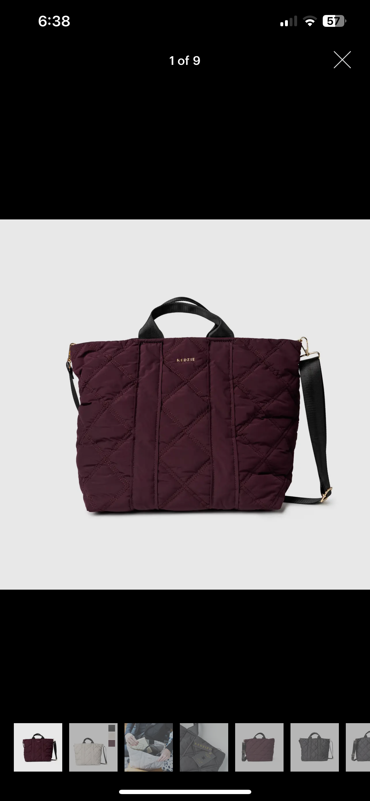 wine cloud 9 tote