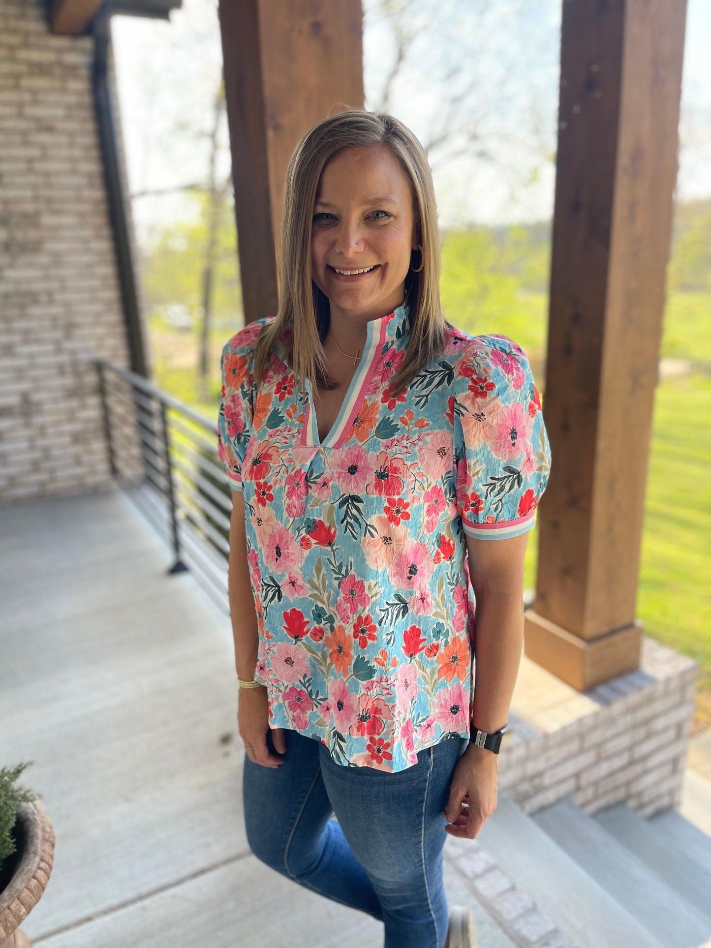 Floral Dreams top