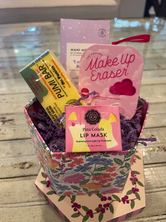Floral goddess gift box