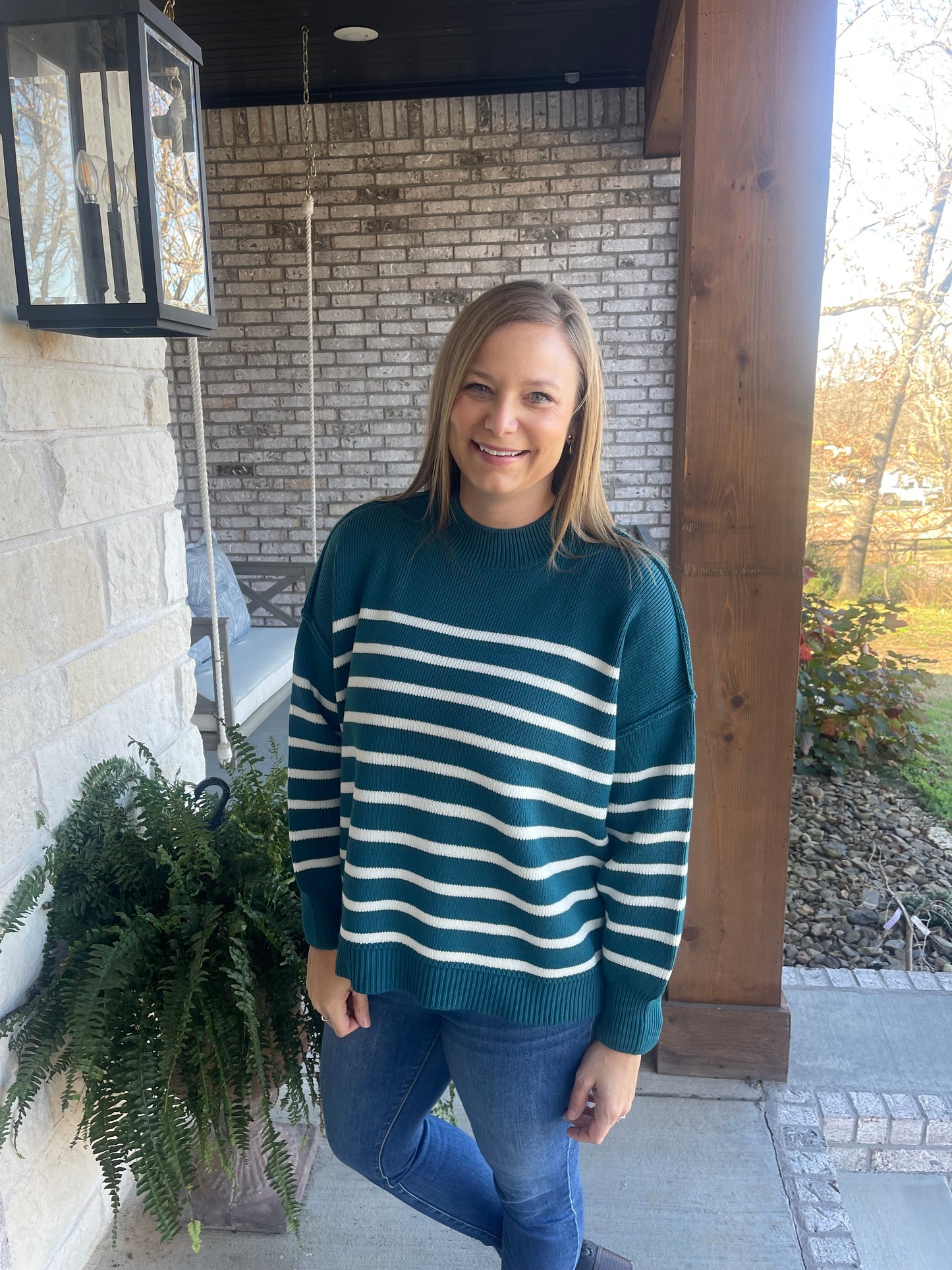 Sophisticated Stripe sweater