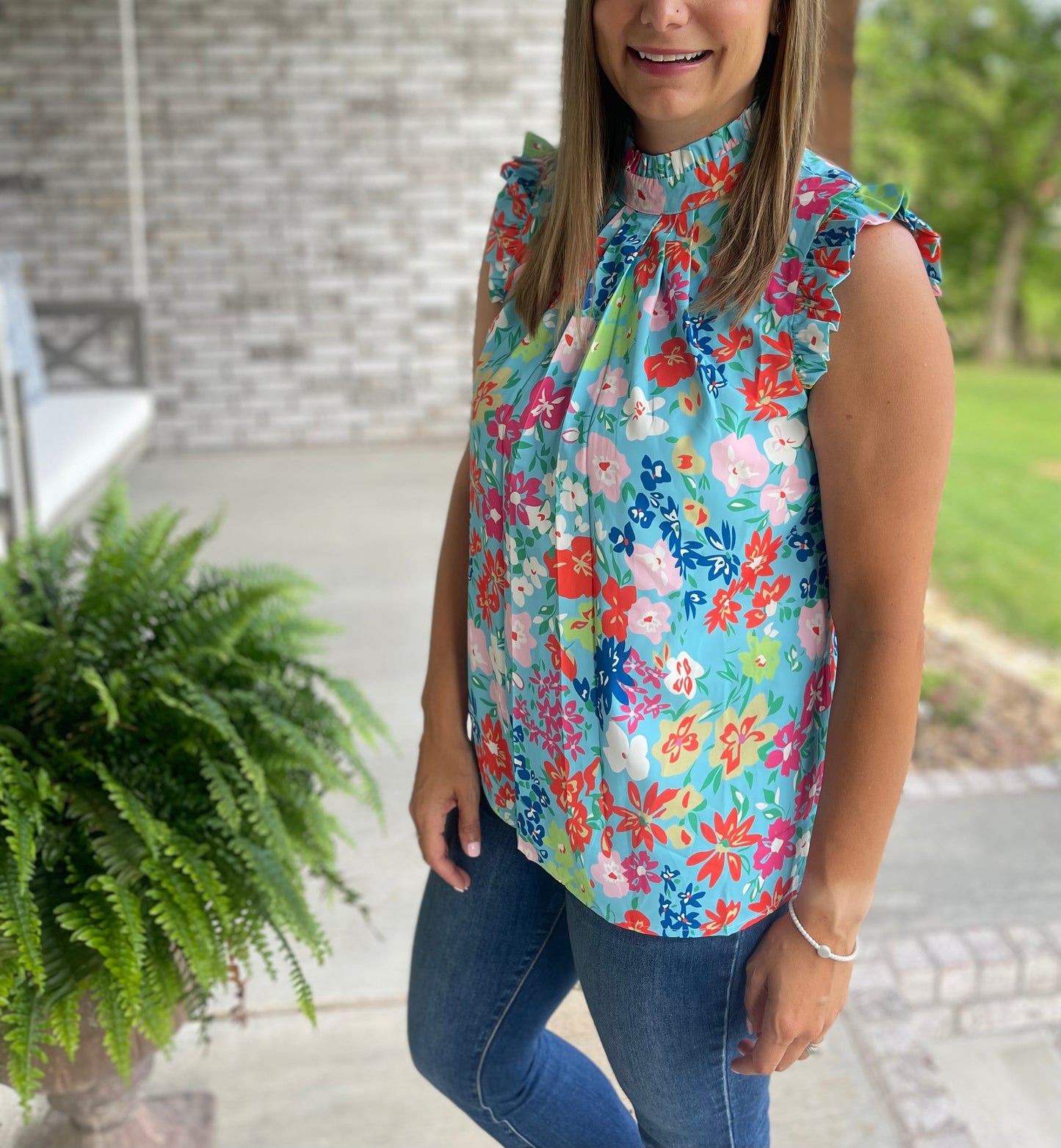Blooming flutter top