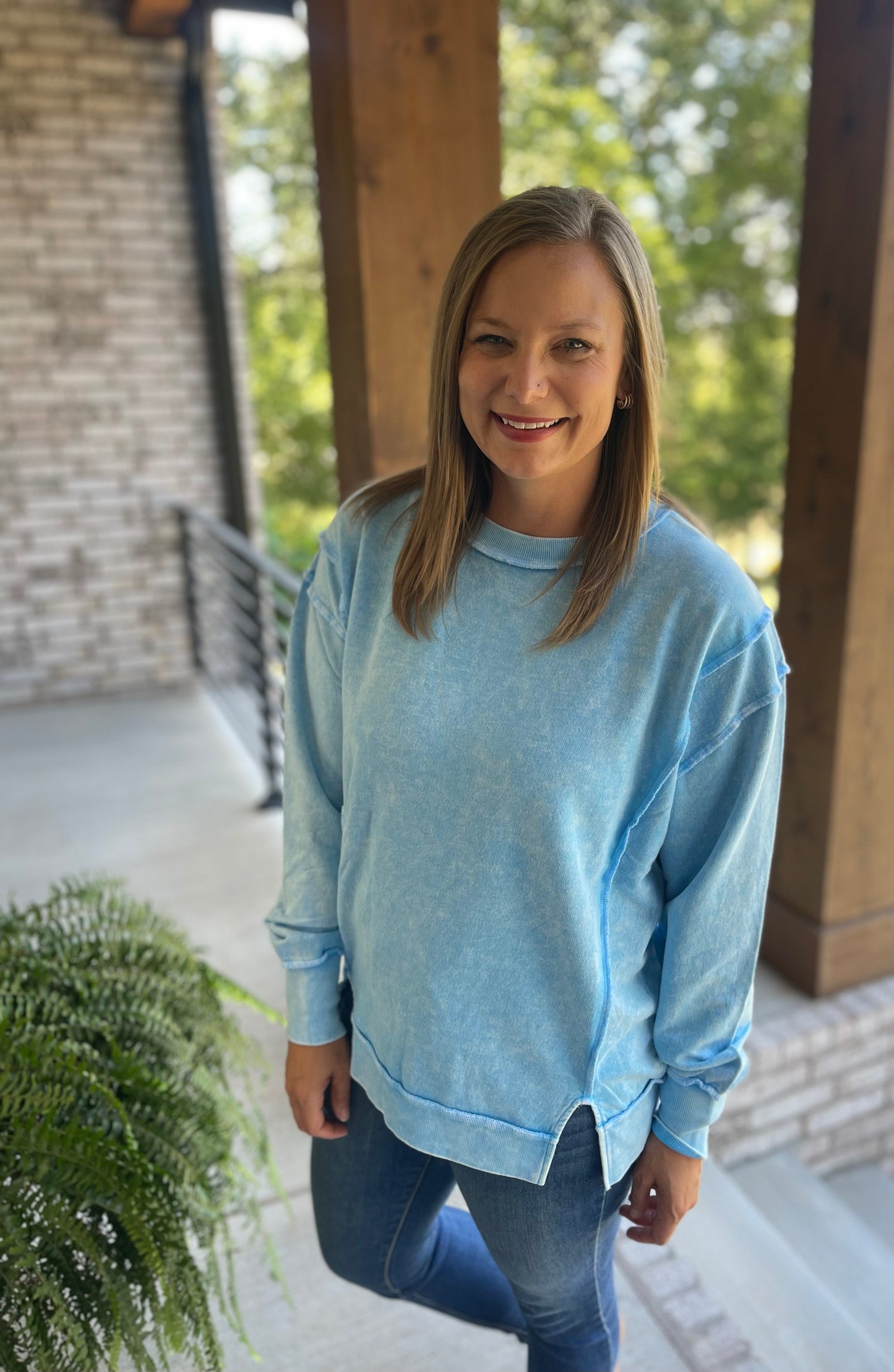 Washed Summer Sweatshirt