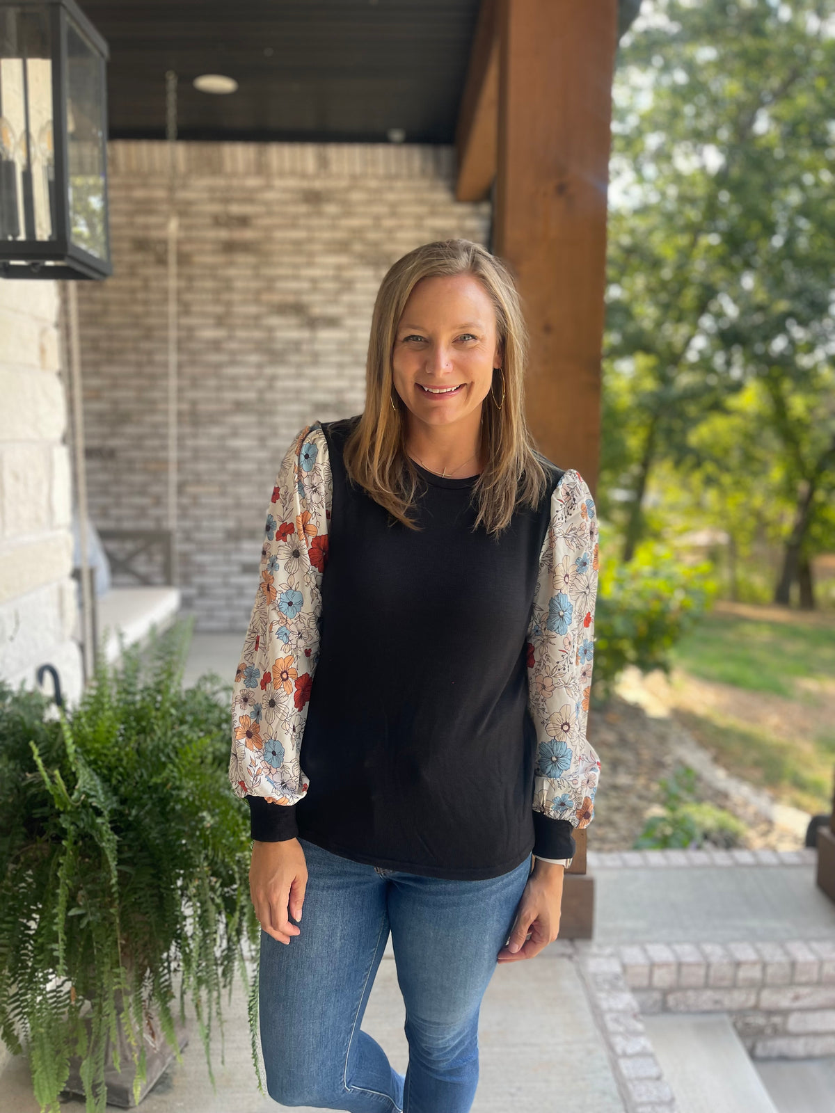Floral Rosie Top
