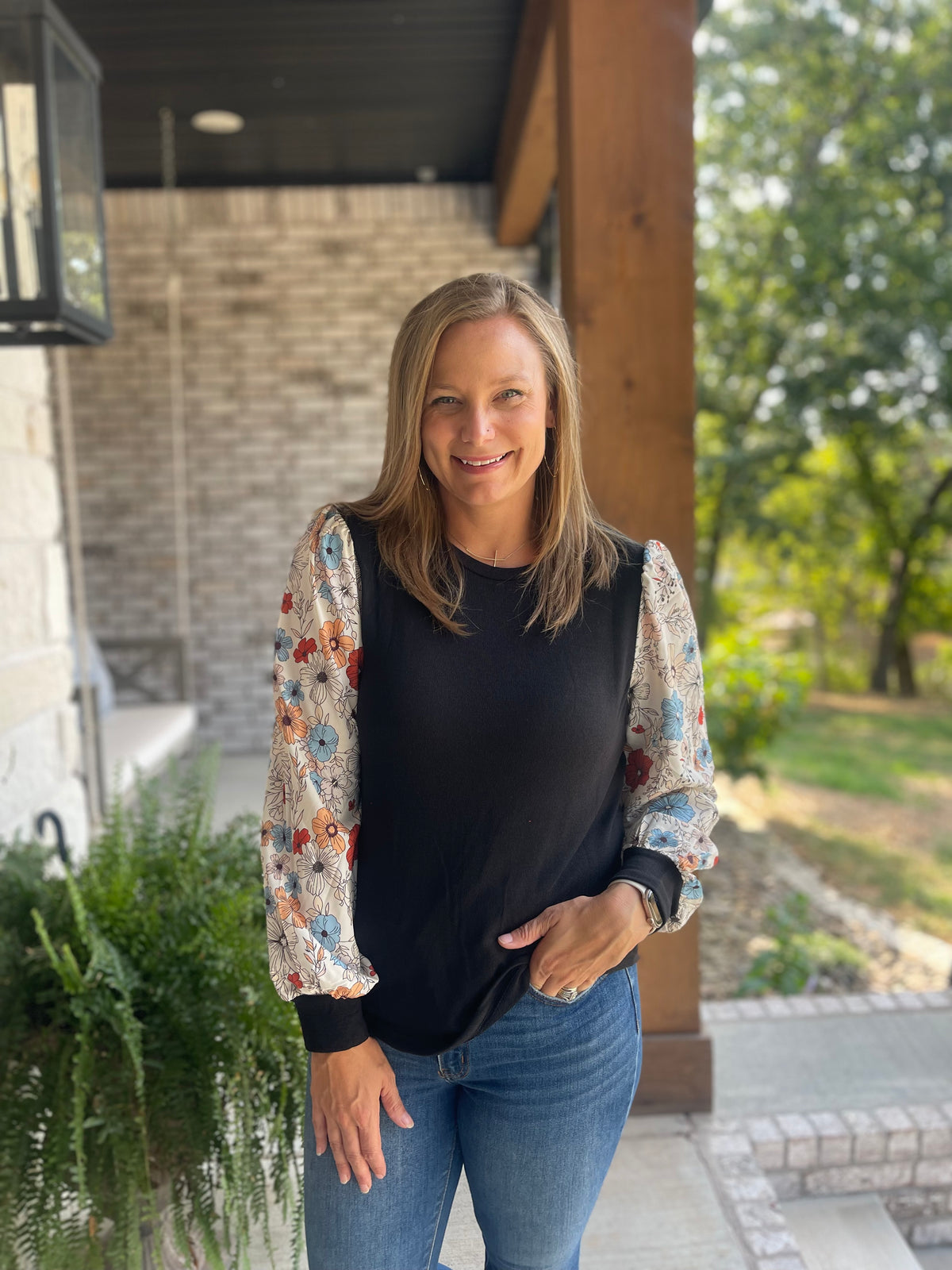 Floral Rosie Top