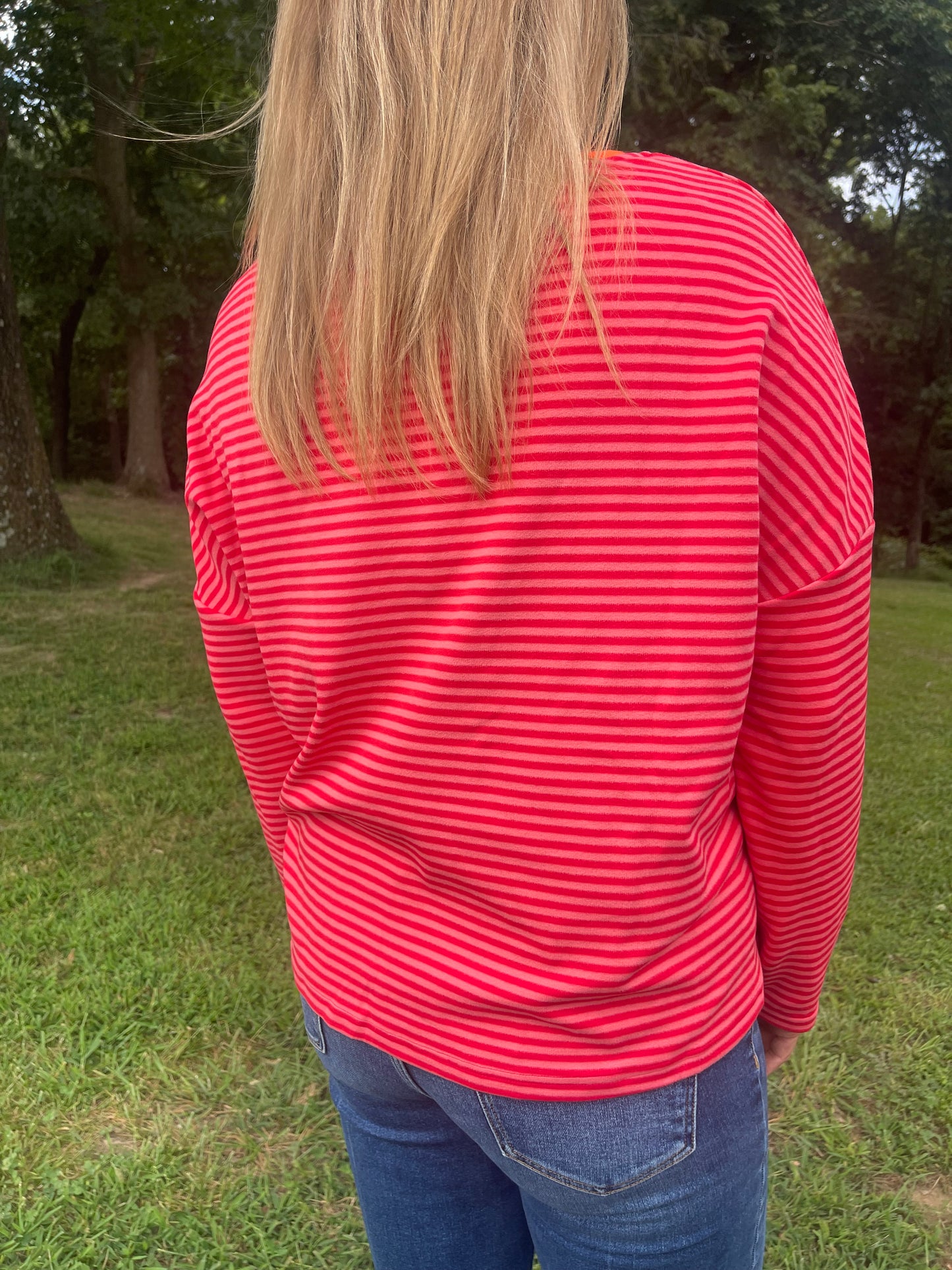 Striped Gloria Top